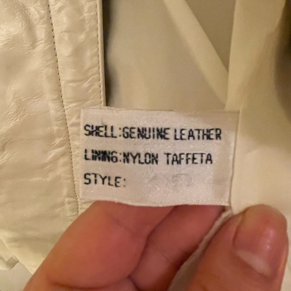 Vintage 80’s leather jacket - Picture 5 of 7